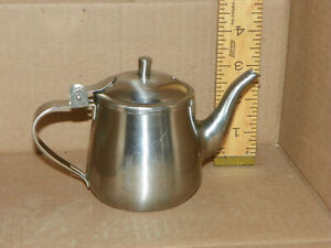 Vintage Vollrath 46310 Stainless Steel 8 Ounce Individual Creamer/Tea Serve