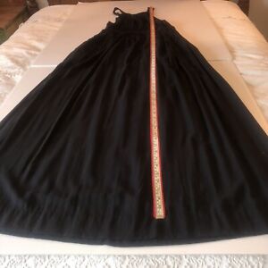 THEORY WOMENS SIZE 4 LONG BLACK SLEEVELESS DRESS