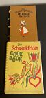 Vintage 1936 Wooden Cover PA Dutch Cookbook/1963 Schwenkfelder Cookbook Lot
