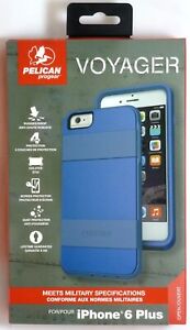 For iPhone 6s Plus, Rugged & Tough Case with Holster, Pelican Voyager Blue