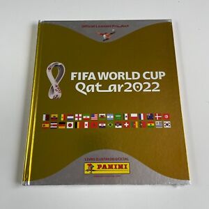 World Cup Qatar 2022 Panini GOLDEN Hardcover album - Made in Brazil