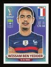 2022 Fifa World Cup Panini Sticker Qatar WISSAM BEN YEDDER France FRA15