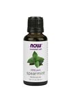 2 NOW Foods Spearmint Essential Oil Support for Health Beauty & Mood, 1 oz. Each