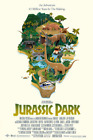 Jurassic Park Steven Speilberg Movie Poster Lithograph Print Art 24x36 Mondo