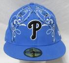 New Era Philadelphia Phillies Men's Size 7 3/8 Wool Baseball Cap Hat E1 1544