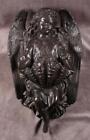 Bronze Angel Holy Water Wall Font by  Henry Etienne Dumaige (1830-1888) Listed