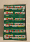 Vintage 1970s Super Bazooka Spearmint Bubble Gum UK NOS Unopened Sealed 24 Case