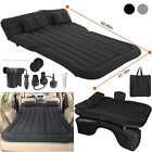 Inflatable Travel Car Mattress Air Bed Back Seat Sleep Rest Mat w/ 2 Pillow&Pump