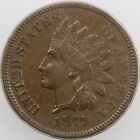 1877 1c Indian Head Cent - ICG AU 50