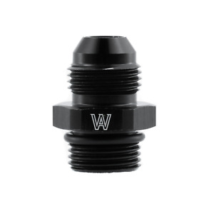 New ListingAluminum -8AN to 6AN Male Flare Reducer Coupler Fitting Adapter Straight Black