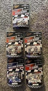 Lot Of 5 NASCAR Authentics Winners Circle 1/64 Scale NASCAR Diecasts Brand New