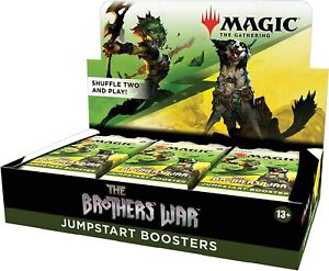 Wizards of the Coast - MTG: The Brothers War Jumpstart Booster Box Factory Seal