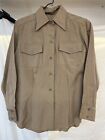 1945 WWII US Army Khaki Tropical Waist Worsted Women’s Uniform Shirt Size 32