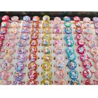 Wholesale 20Pcs MixedLots Cute Bling Princess Ring Kids Resin party gift Jewelry