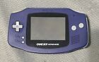 New ListingNintendo Game Boy Advance Indigo Purple Shell + Screen PARTS ONLY NO MOTHERBOARD