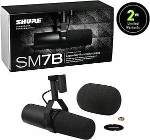 Shure SM7B Cardioid Dynamic Vocal / Broadcast Microphone Free Shipping NEW US