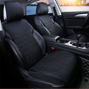 1-Sit Seat Cover Cushion Pad Protector Mat Black Breathable For Car Front Chair