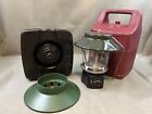 Coleman Electric Ignition Propane Lantern 5154B700 Carry Case & Reflector & base