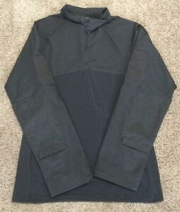 CONDOR Shirt Combat/Tactical Mens Large Gray 1/4 Zip Bicep/Elbow Pad Pockets