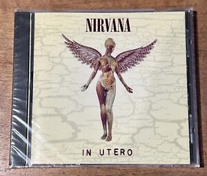 Nirvana: In Utero (CD 1993 Geffen) Grunge Rock NEW, Factory Sealed FREE SHIPPING