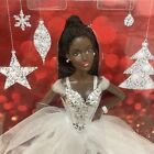 2021 HOLIDAY BARBIE African American Muse DOLL Black Braids NEW Some Box Damage