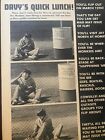 Davy Jones, The Monkees, Full Page Vintage Clipping