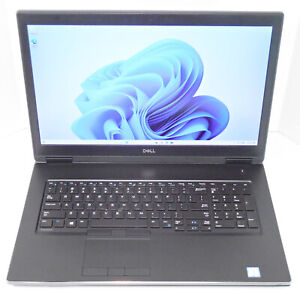 Dell Precision 7730 17.3” Laptop Workstation PC 6-Core i7-8750H 16GB RAM Win 11