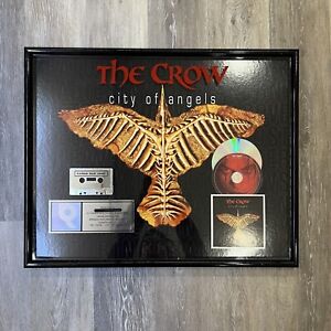 The Crow City of Angels RIAA Platinum Sales Album Music Memorabilia Award Plaque