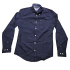 Tommy Hilfiger Men's Dress-Shirt Long Sleeve Pocket Causal Button-Down Small