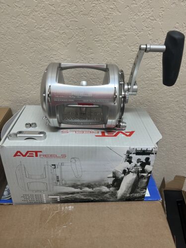 Avet EXW80/2 Two-Speed Lever Drag Big Game Reel EXW 80/2 Silver Right Handed