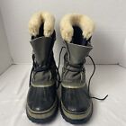 Sorel Boots Caribou Mens 9 Duck Winter Snow Wool Lined Waterproof