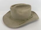 VTG Stetson 4X Beaver Rancher Fawn Cowboy Hat Size 7 1/8