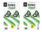 Schick Xtreme3 Sensitive Disposable Razors, 40 Count