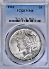 New Listing1922 Peace Dollar MS-65 PCGS Better Than APMEX