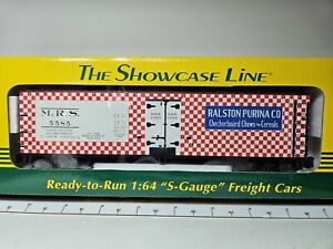 S Scale-Showcase Line M.R.S. Ralston Purina Co. Refrigerator Car #5585