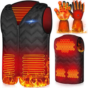 USB Electric Winter Heated Vest /Heated Gloves Rechargeable/Heated Socks Pad