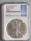 2019 (W) American Silver Eagle, NGC Certified MS69, First Day of Issue
