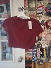 wild Fable women's size large maroon crop top