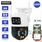 KERUI Dual Lens Home Security Camera Wireless Outdoor  HD Night Vision Wifi CCTV