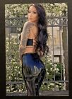 Photo Hot Sexy Beautiful Woman Tight Latex Pants Round Bottom 4x6 Picture