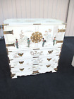 63977   Oriental High Chest Dresser Cabinet