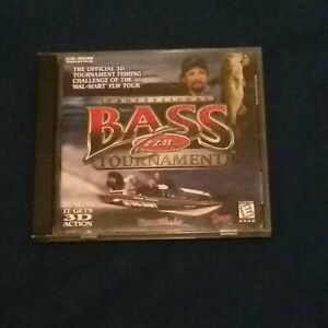 Professional Bass Tournament WalMart FLW Tour PC-CD-ROM Game Manual, Case, 3D n8