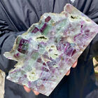 1.83LB Natural beautiful Rainbow Fluorite Crystal flake original stone specimen