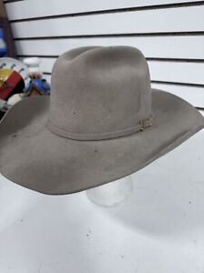 MHT Westerns Cowboy Hat Mens 7 1/4 Tan 3X Beaver Blend Master Hatters Texas BHL