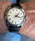 WITTNAUER WATCH TIME ONLY REF 11ESG UNIQUE NOTCHED BEZEL WORKING VERY RARE