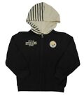 Pittsburgh Steelers NFL Kids Heritage Full Zip Hooded Sweatshirt