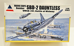 1/48 ACCURATE MINIATURES MARINE CORPS SBD-2 DAUNTLESS MIDWAY #480310 NEW MODEL
