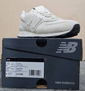 New Balance Men's 574 U574BSB Biege with White Shoes Brand New