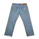 Vintage 1995 Levis 501 xx Jeans Made In USA Light Wash Denim Size 36x28 Faded