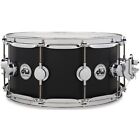 DW Collector's SSC Maple Satin Oil Snare Drum  14 x 6.5 in. Ebony Stain